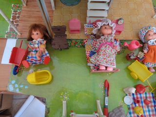 casa de laura de la montaña, hay pegar el pozo se