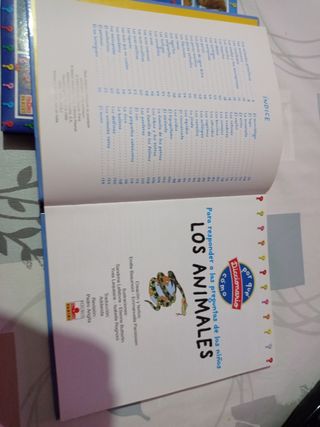 Libro infantil los animales,el mar