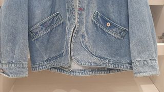 Chaqueta vaquera oversize
