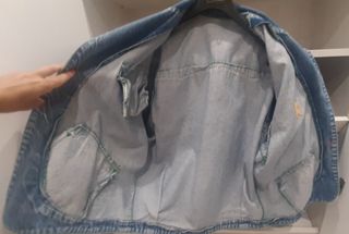 Chaqueta vaquera oversize