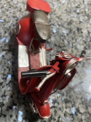 Moto antigua decorativa