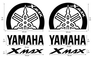 Kit pegatinas diapasones Xmax