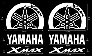 Kit pegatinas diapasones Xmax
