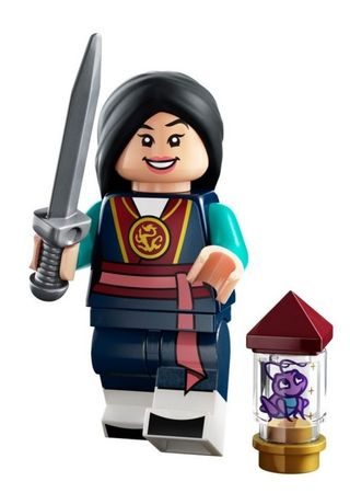 Mulán figura Lego Disney serie 3