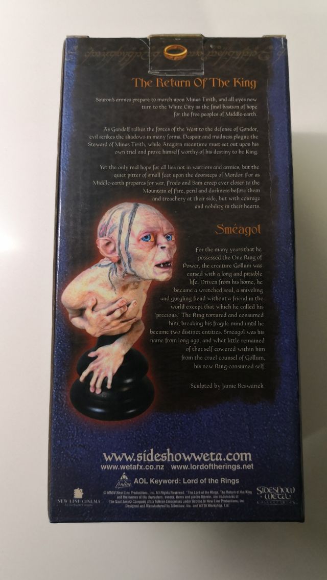 LoTR - Busto de Emeagol.