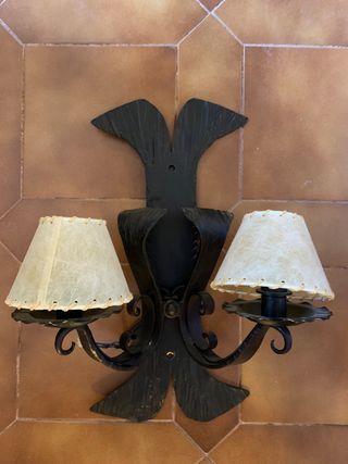 Lámpara aplique de pared vintage