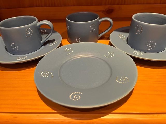 Juego de café - chocolate. 6 servicios