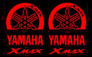 Kit pegatinas diapasones xmax