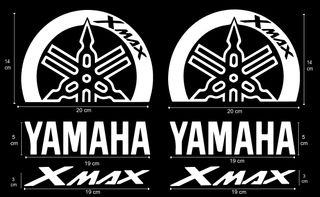 Kit pegatinas diapasones xmax