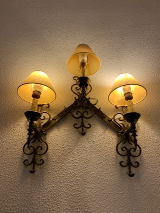 Lámpara aplique de pared vintage