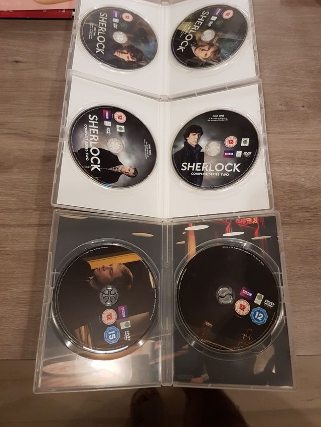 Sherlock en DVD
