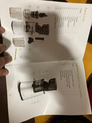 Biochef atlas whole slow juicer JU-BC-WA 150W