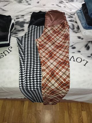Pantalones tela premamá