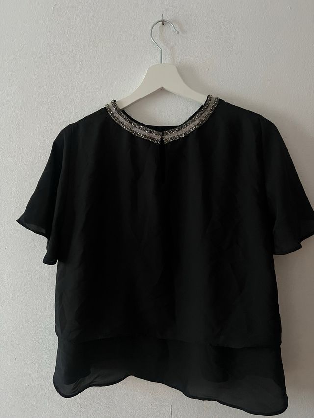 blusa Zara Basic