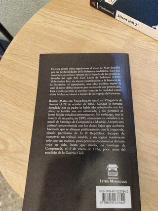 LUCES DE BOHEMIA EDICIÓN PARA LA ESO