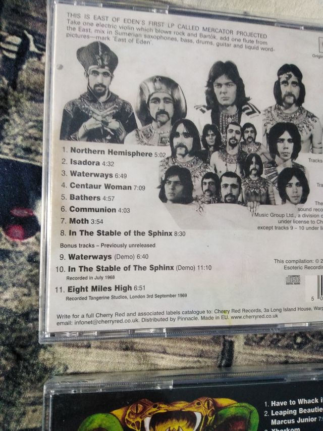 EAST OF EDEN 2 CDs 1969-1971 Prog UK 70s