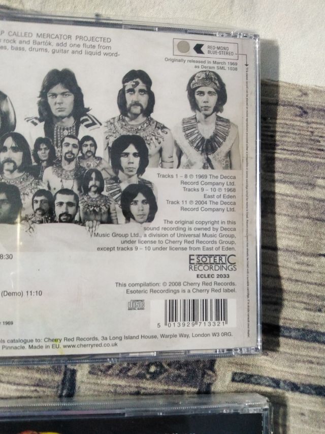 EAST OF EDEN 2 CDs 1969-1971 Prog UK 70s