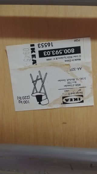 Sillas madera plegables Ikea