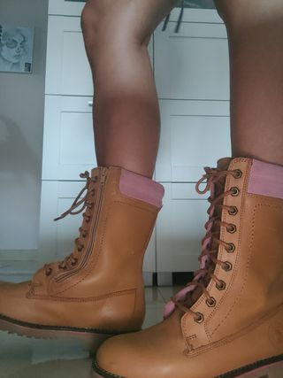 Botines piel talla 37