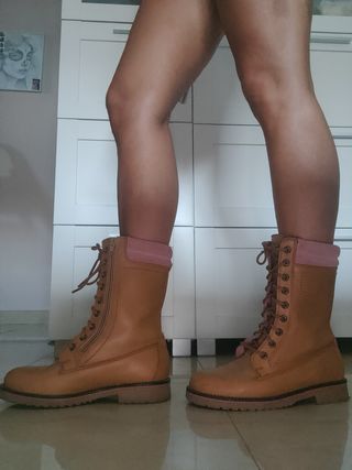 Botines piel talla 37