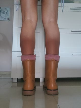 Botines piel talla 37