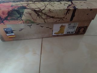 Botines piel talla 37