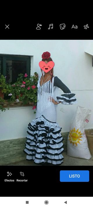 Traje Flamenca Lunares