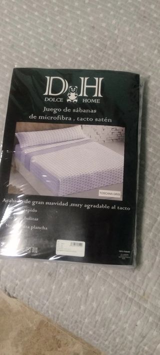Juego de sabanas cama pequeña lilas