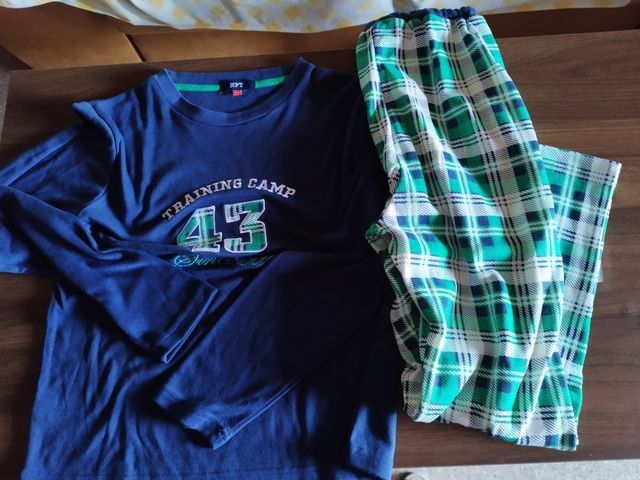 Pijama adolescente chico
