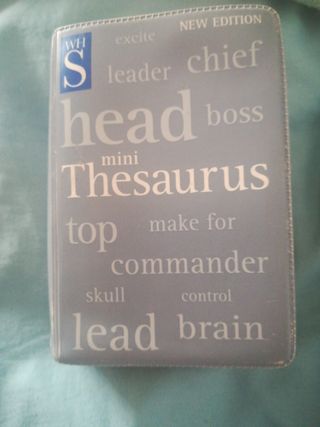 Mini diccionario sinónimos inglés