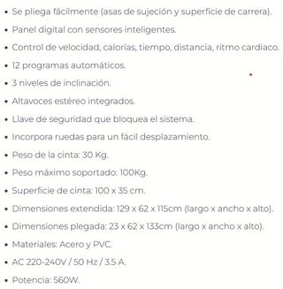 Cinta para correr iWalk Pro