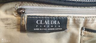 MARAVILLOSO BOLSO PIEL CLAUDIA FIRENZE