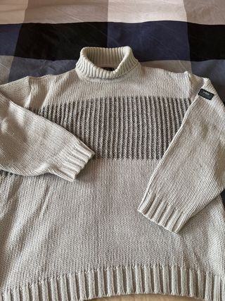 Jersey lana gris
