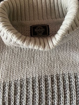 Jersey lana gris
