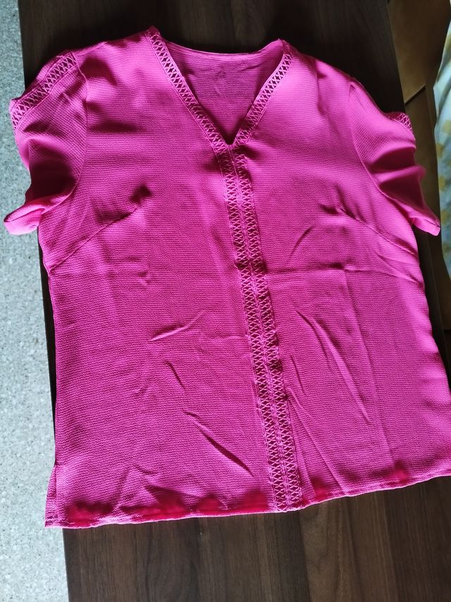 Blusa Rosa Veraniega