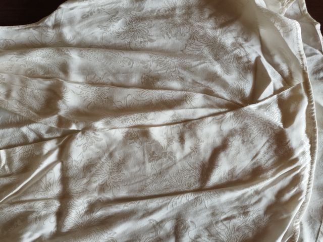 Blusa Mango Color blanco roto