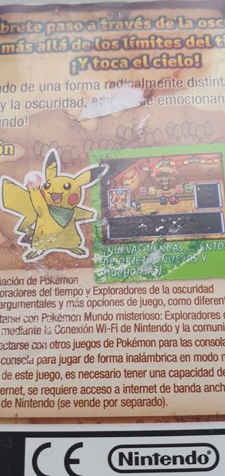 Caja Pokemon Mundo Misterioso Exploradores Cielo