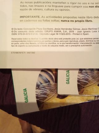 Bioloxía e xeoloxía 1ESO Anaya