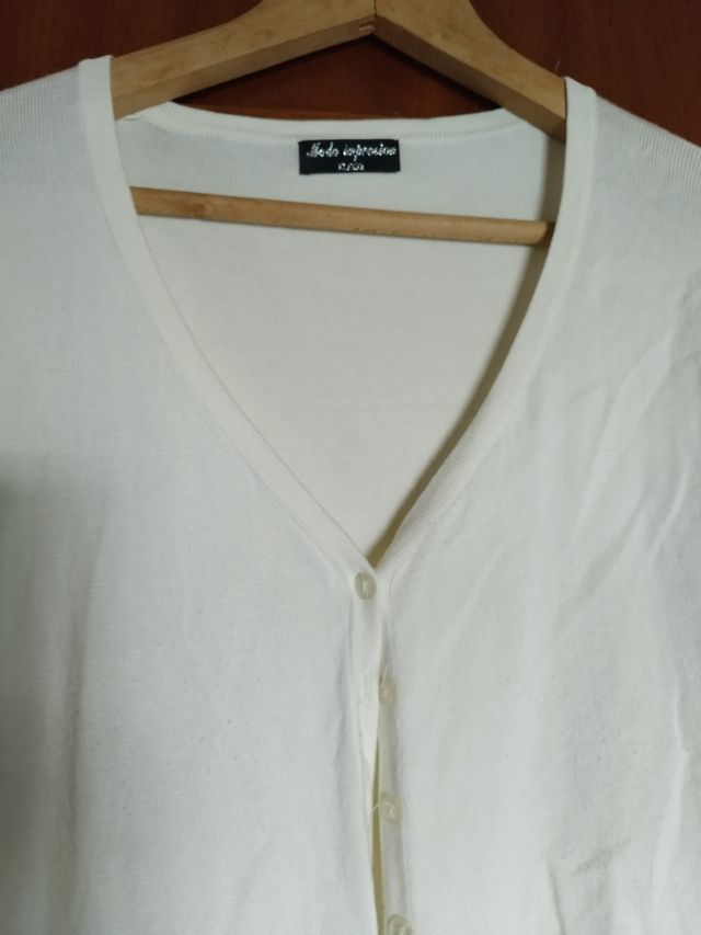 Rebeca Blanca para entretiempo e invierno