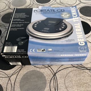 LECTOR PORTATIL DE CD Y CASSETTE 30