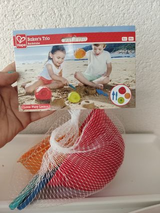 Set pasteles arena Hape