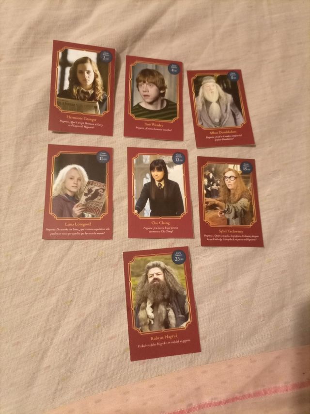 Cromos y cartas colecciones carrefour 0.20€ unidad