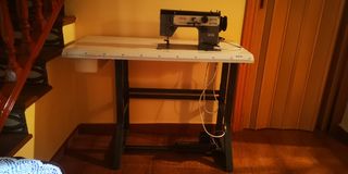 Máquina de coser alfa automática