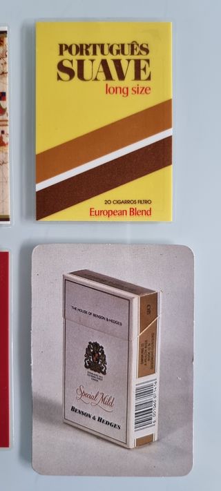 Calendários TABAQUEIRAS - anos 80