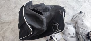 Patines en linea mujer mas equipo completo