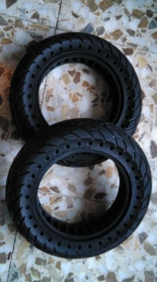 2x neumatixo de 10" macizo  compatible xiaomi