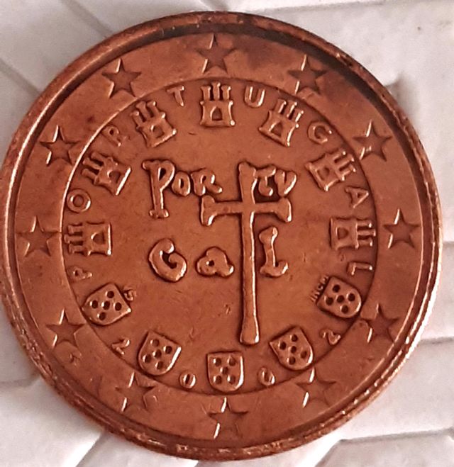 5cent Portugal 2002, preciosa
