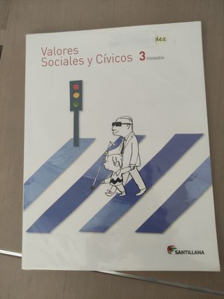 Libro Valores 3 primaria Santillana