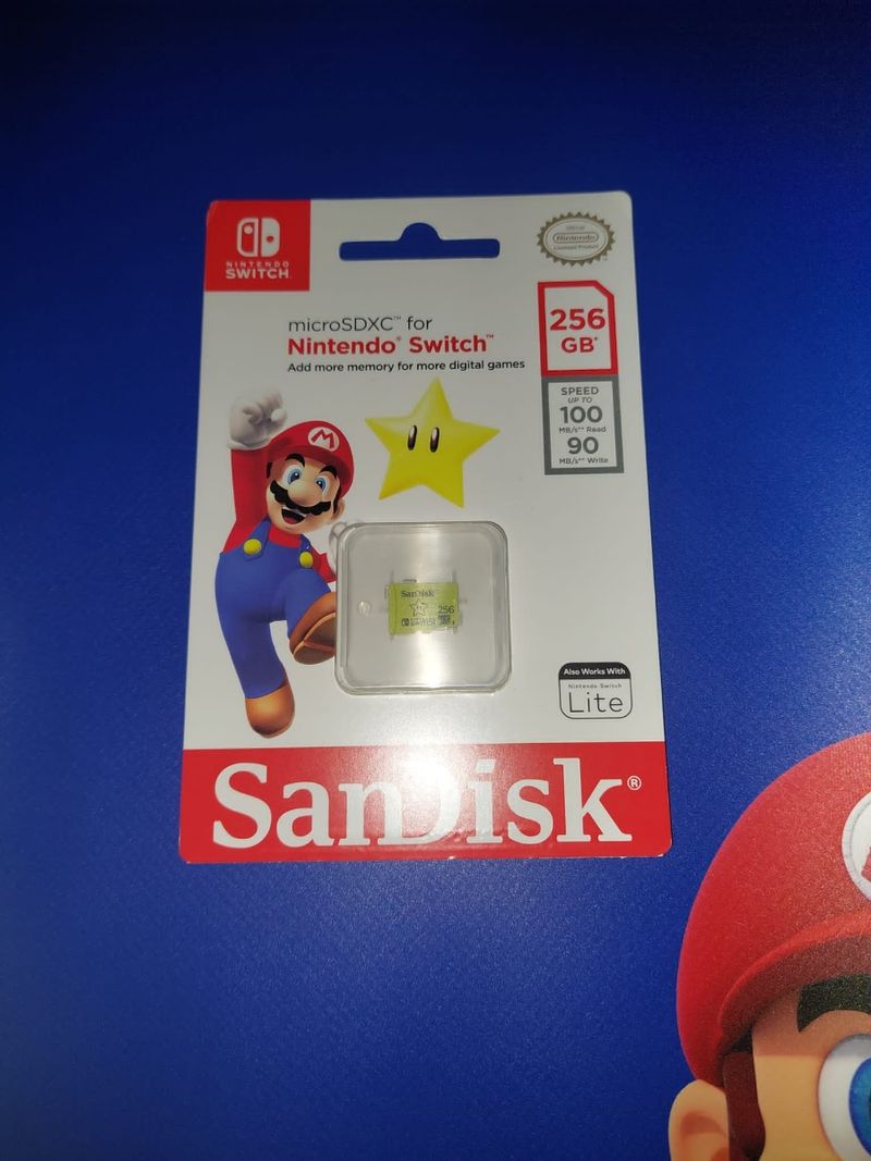 Imagen de 🕹OFERTA🕹 MICROSDXC NINTENDO SWITCH 256GB NUEVA