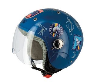 CASCO JET DE NIÑO ESPACIO